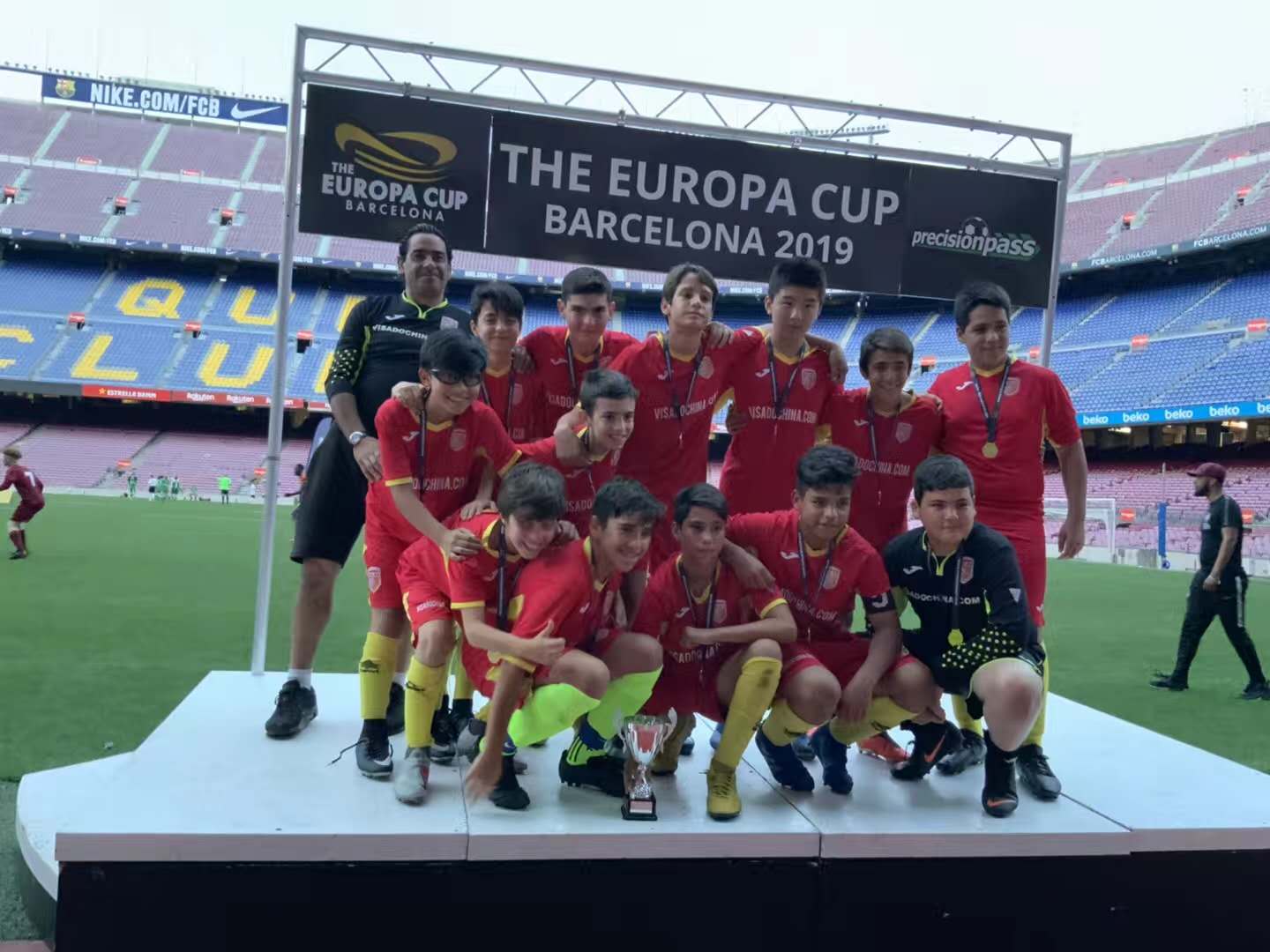 祝贺：西班牙HLk足球俱乐部u13冠军 u11亚军 u15 u16季军